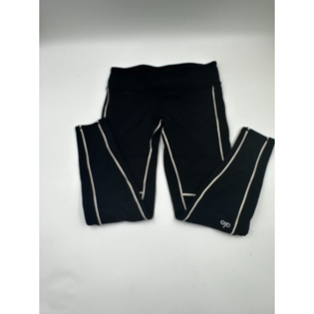 Alo Yoga Airbrush Heart Throb Leggings Sz S* Capri Leggings Black